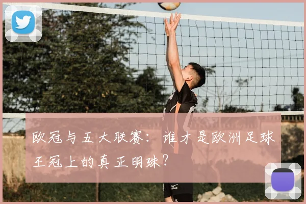 欧冠与五大联赛:谁才是欧洲足球王冠上的真正明珠?